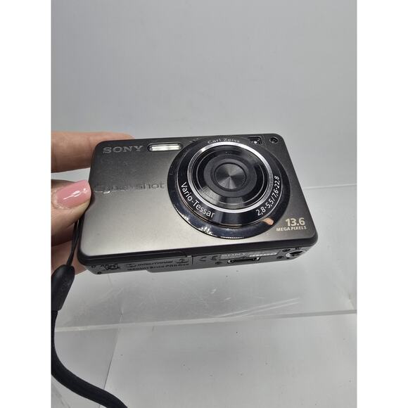 Sony Camera Cyber-shot DSC-W300 13.6MP Digital Camera Gray Good Condition - Picture 2 of 9